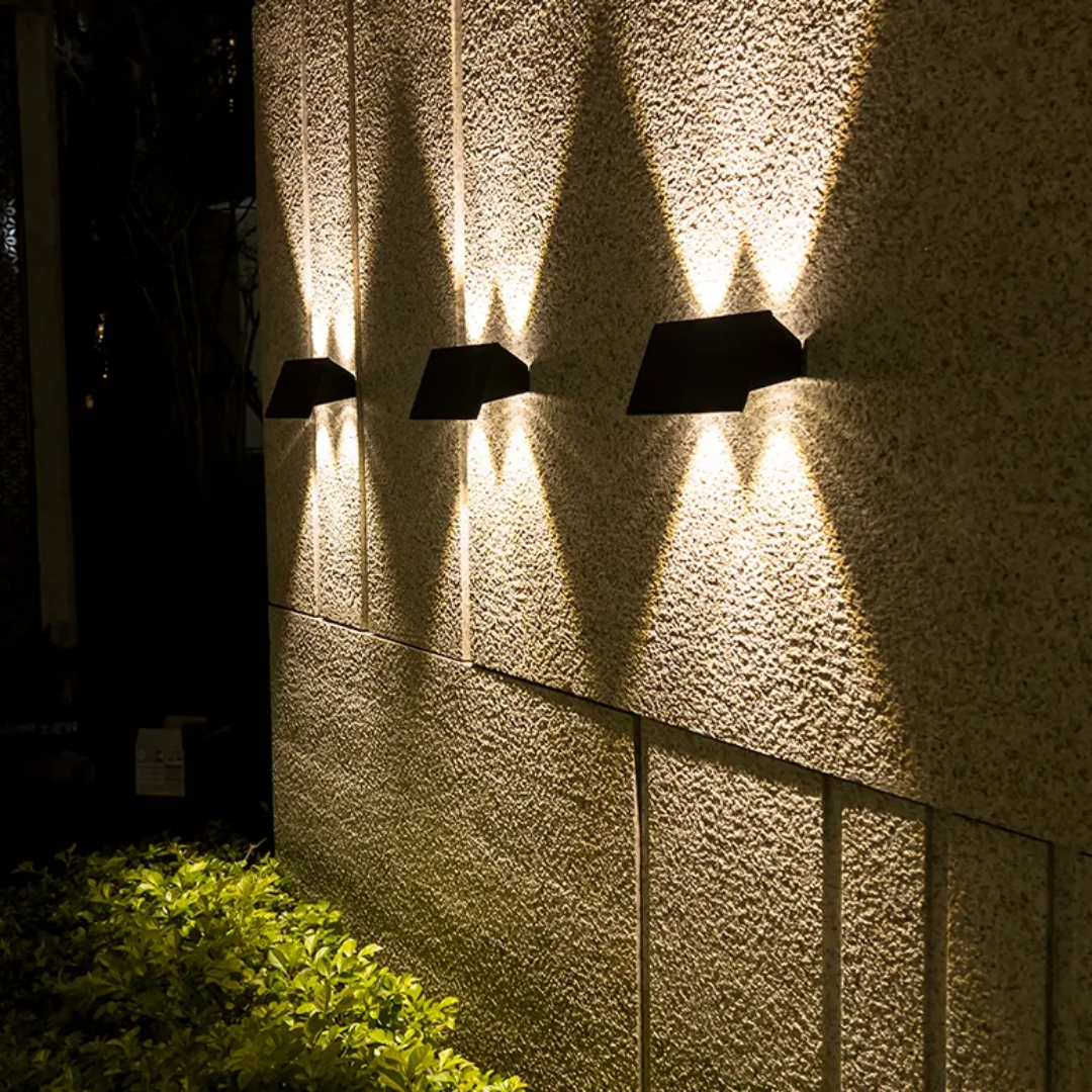 Apliqué solar de 4 LED's