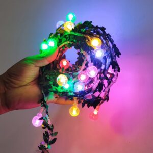 Tira de 5m multicolor con acople (cod: 1079)