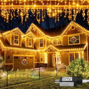 Cascada de 6m con acople luz cálida (cod: 1376)