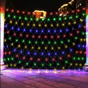 Cortina malla 2x2 luz multicolor (cod: 1420)